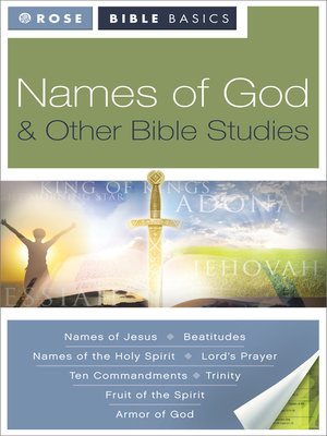 cover image of Names of God and Other Bible Studies